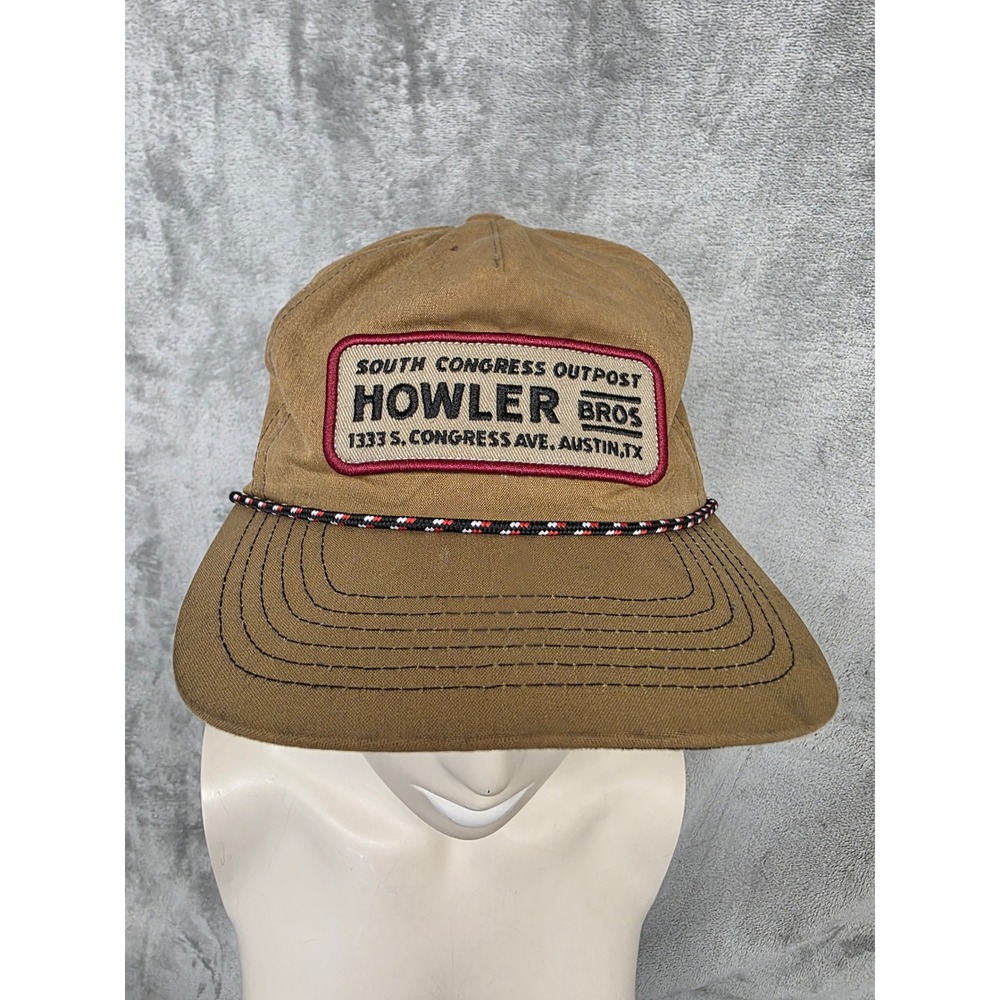 Howler Bros South Congress Outpost Austin, TX Local Release Rope Snapback Hat